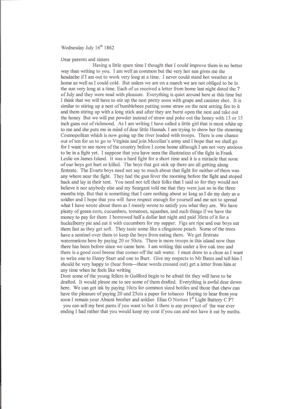 NORTON Elias letter 1862 Jul 16 typed.jpg NORTON Elias letter 1862 Jul 16 typed.jpg