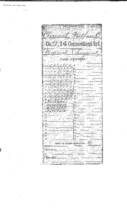 CLEMENT Nathan C military file NARA.pdf CLEMENT Nathan C military file NARA.pdf