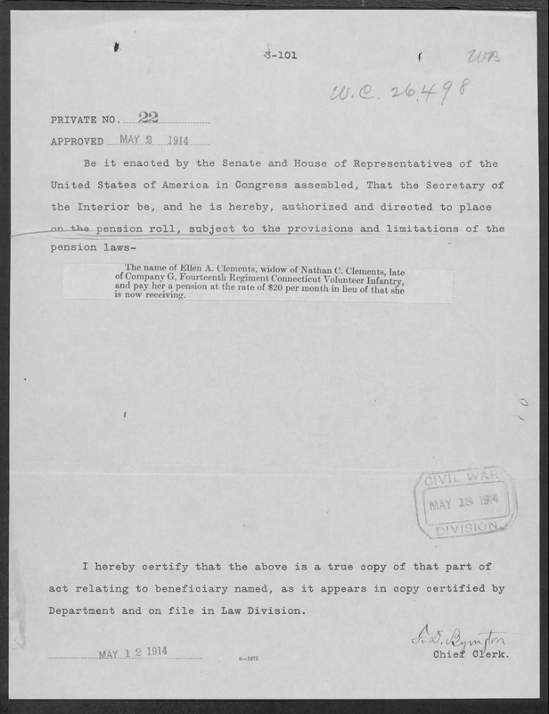 CLEMENTS Nathan widow's pension p. 31-35.pdf CLEMENTS Nathan widow's pension p. 31-35.pdf