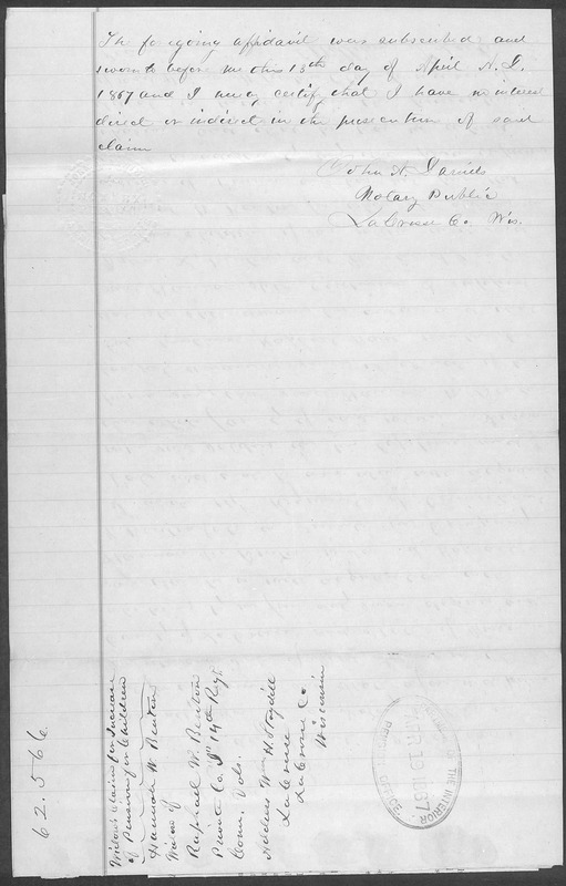 BENTON Raphael Ward widow's pension p. 16-20.pdf BENTON Raphael Ward widow's pension p. 16-20.pdf