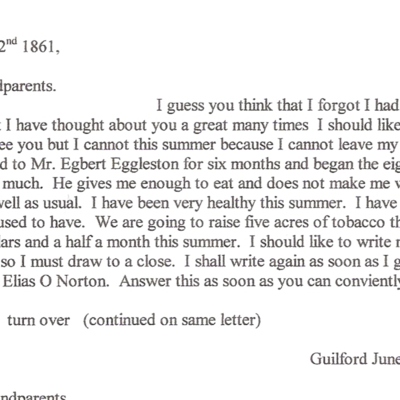 NORTON Elias letter 1861 Jun 2 typed.jpg