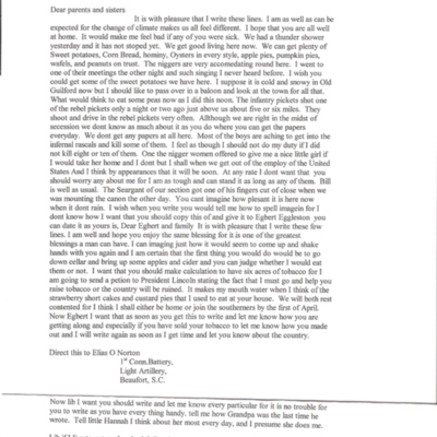 NORTON Elias letter 1862 Feb 16 typed 001.jpg